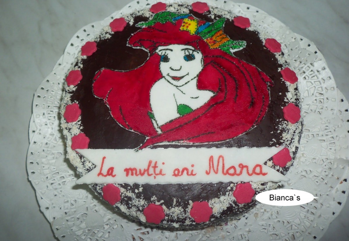 Tort Ariel-Mica Sirena