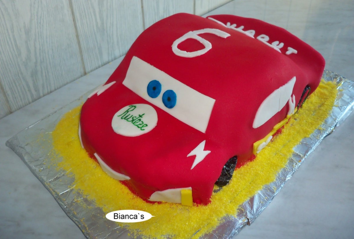 Tort Fulger McQueen (Cake Cars)