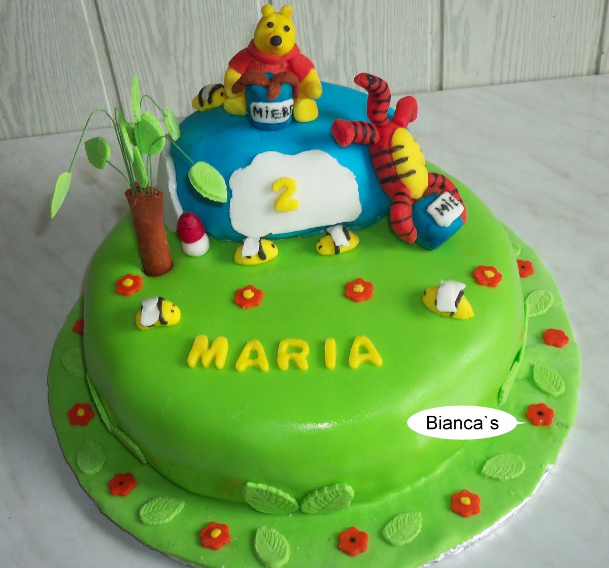 Tort Winnie the Pooh-Maria