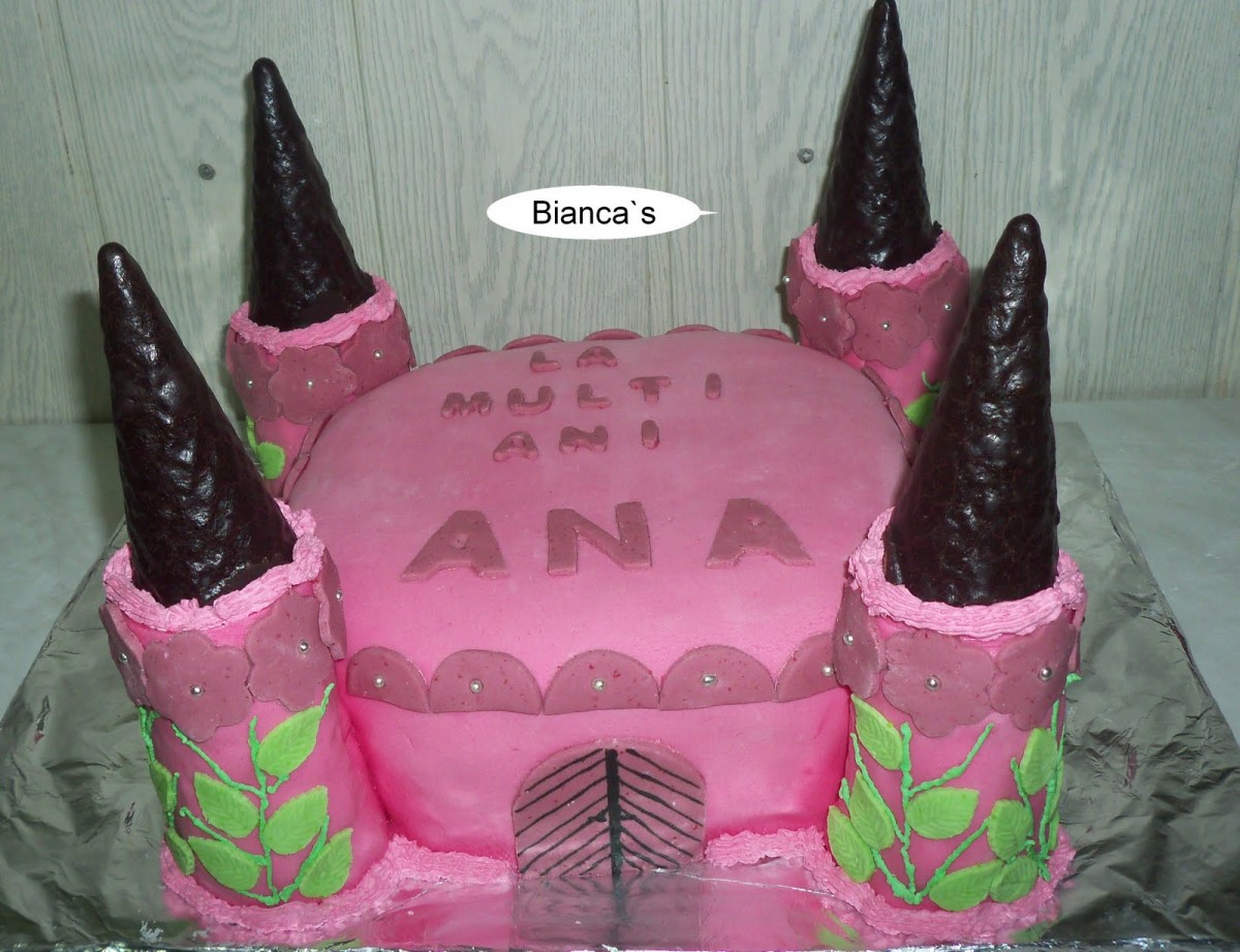 Tort castel de printesa
