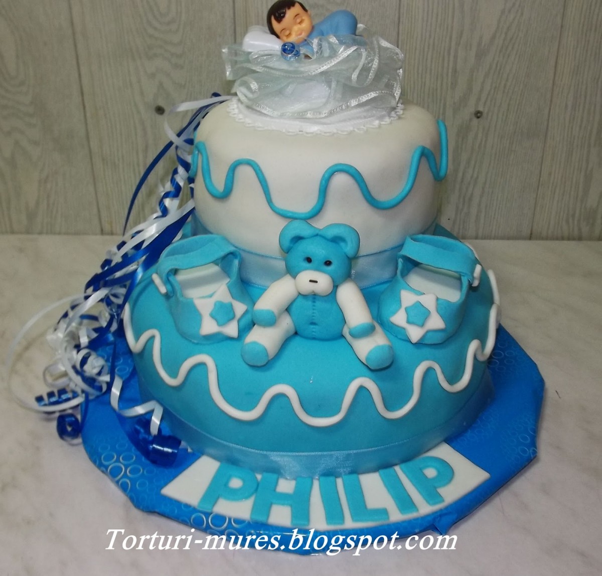 Tort de botez Philip