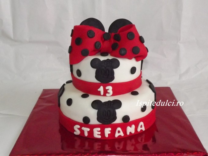 Tort Minnie cu etaj