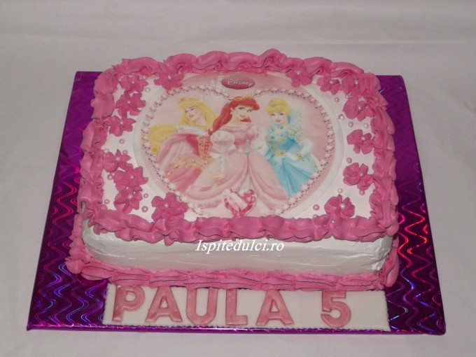 Tort cu printese Paula