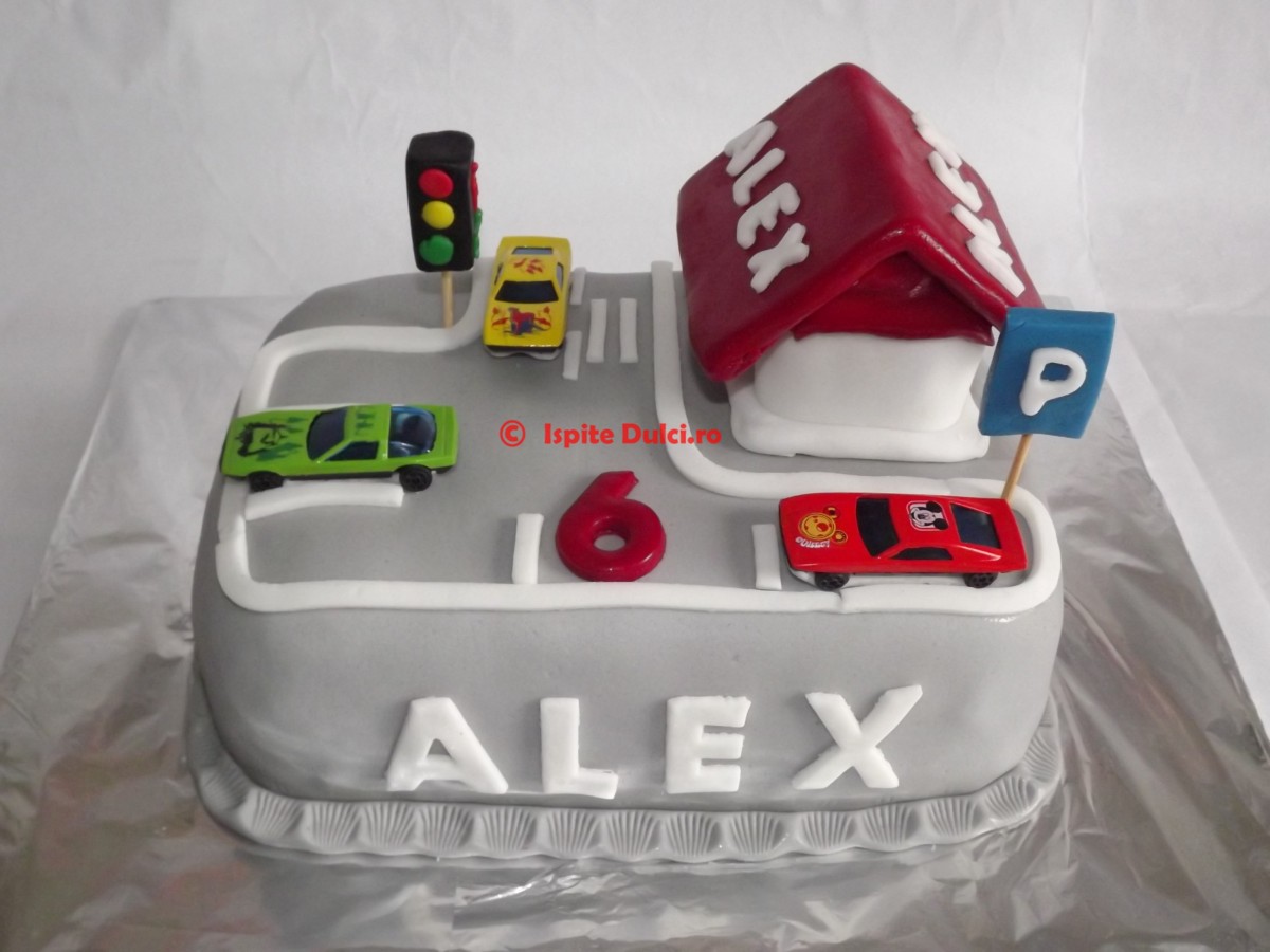 Tort parcare cu casuta Alex