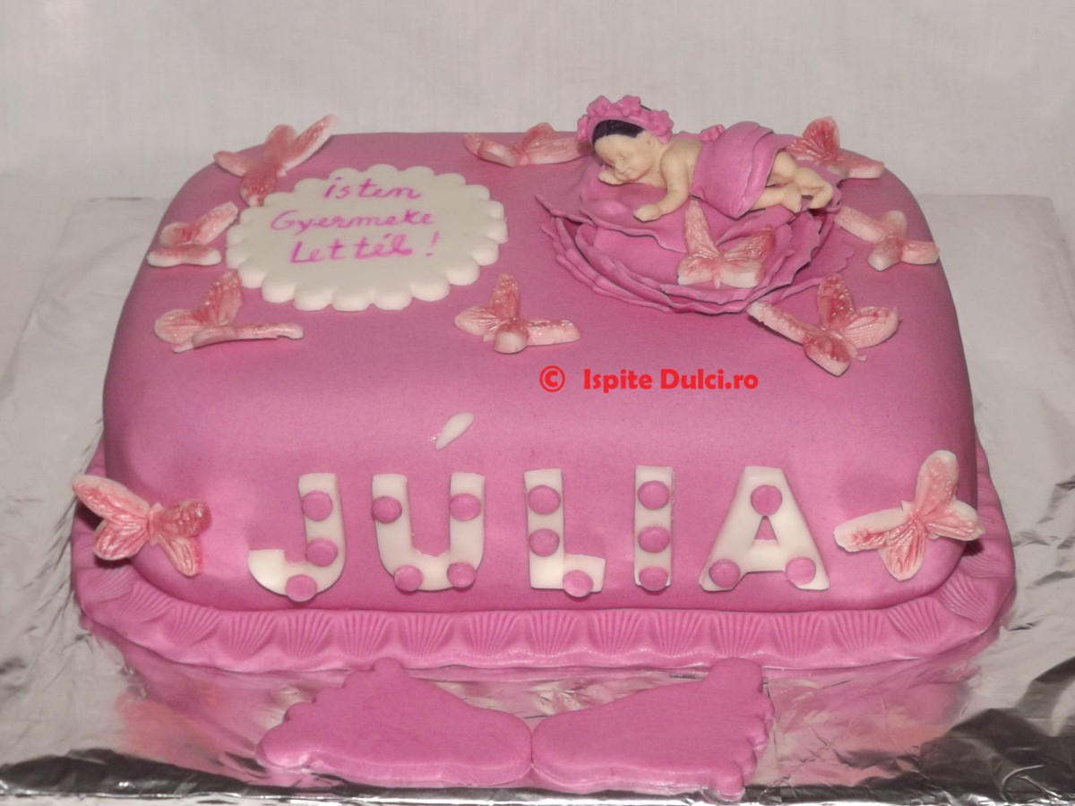Tort botez Julia