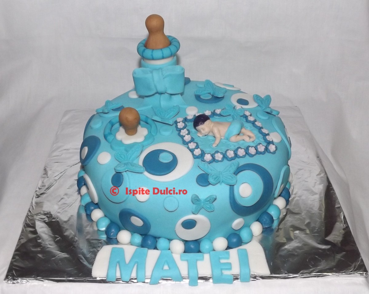 Tort botez Mihai