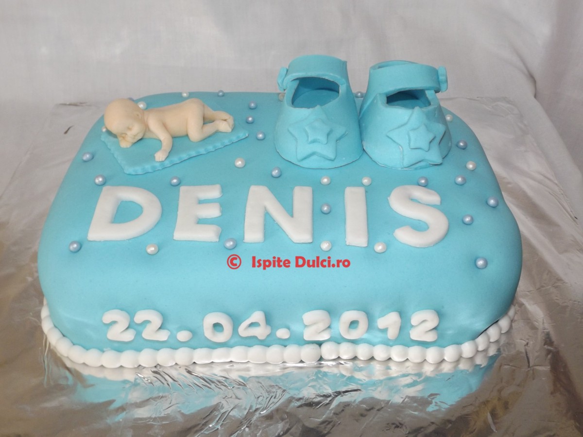 Tort de botez Denis
