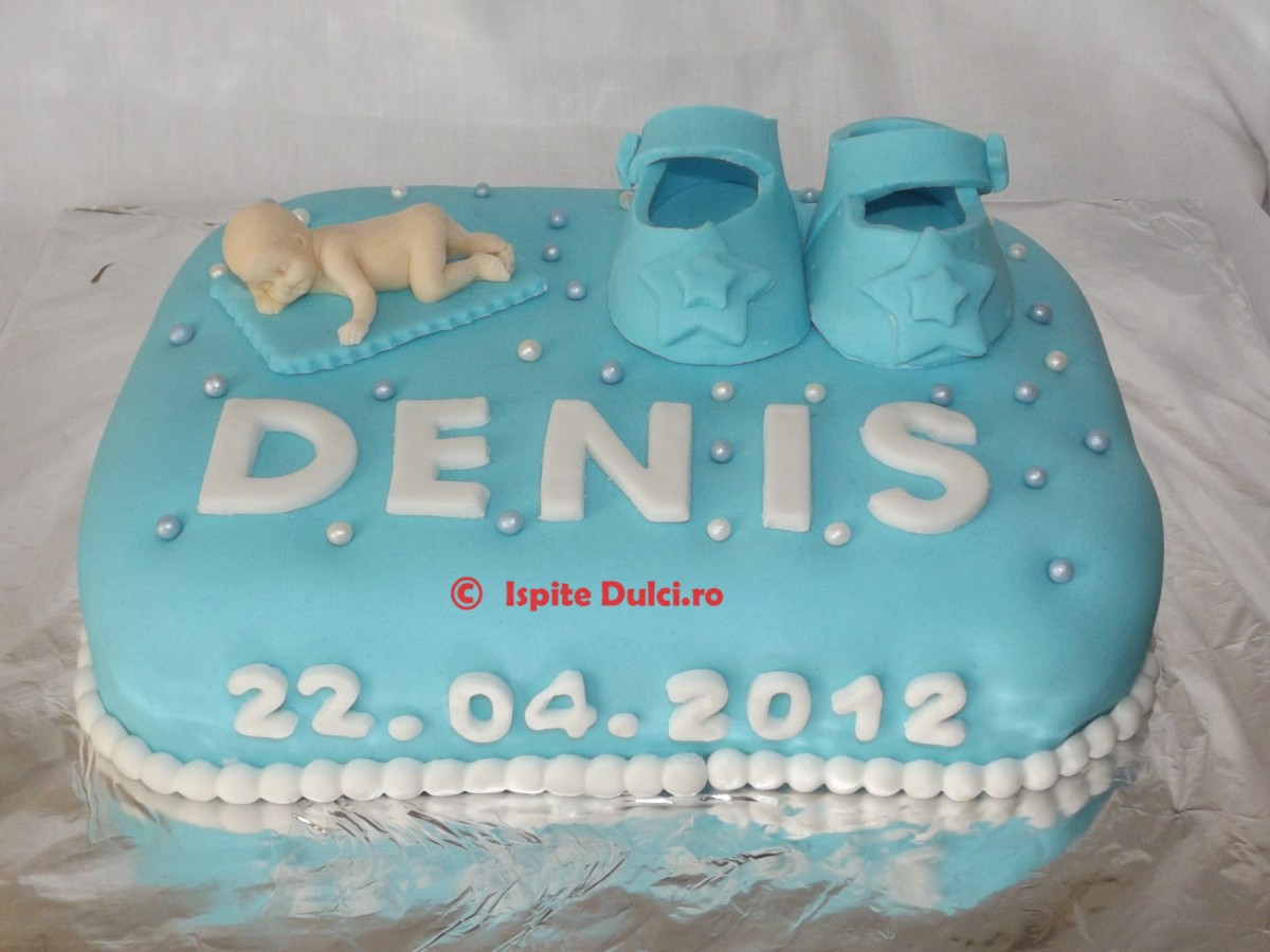Tort de botez Denis