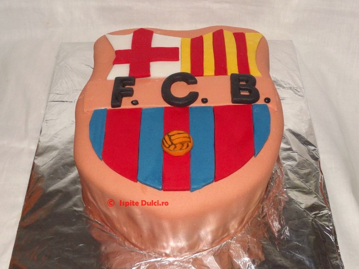 Tort sigla FC Barcelona