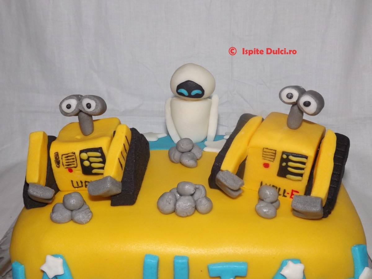 Tort cu 2 Wall-e