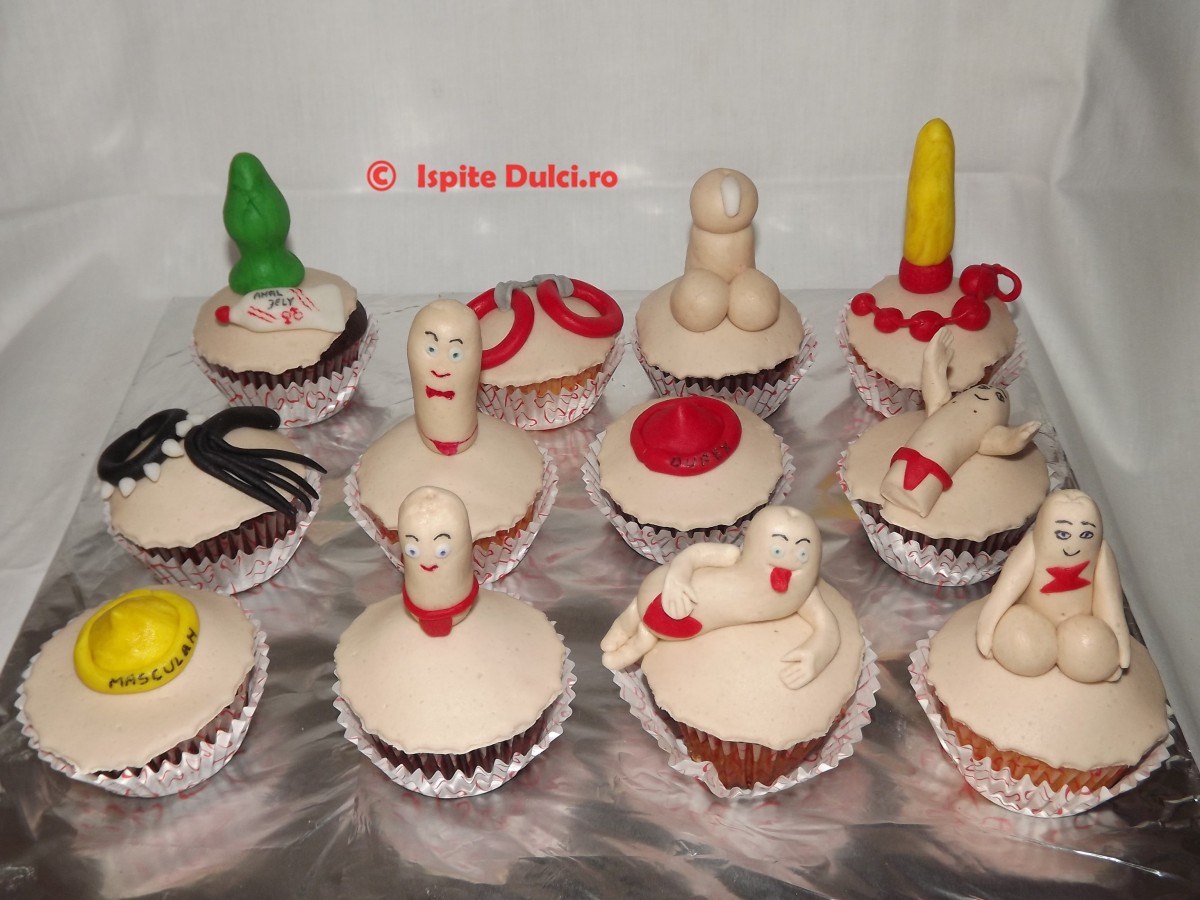 Cupcakes pt petrecerea burlacelor, burlacilor