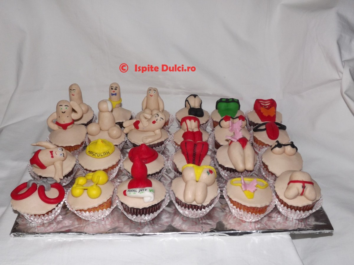Cupcakes pt petrecerea burlacelor, burlacilor