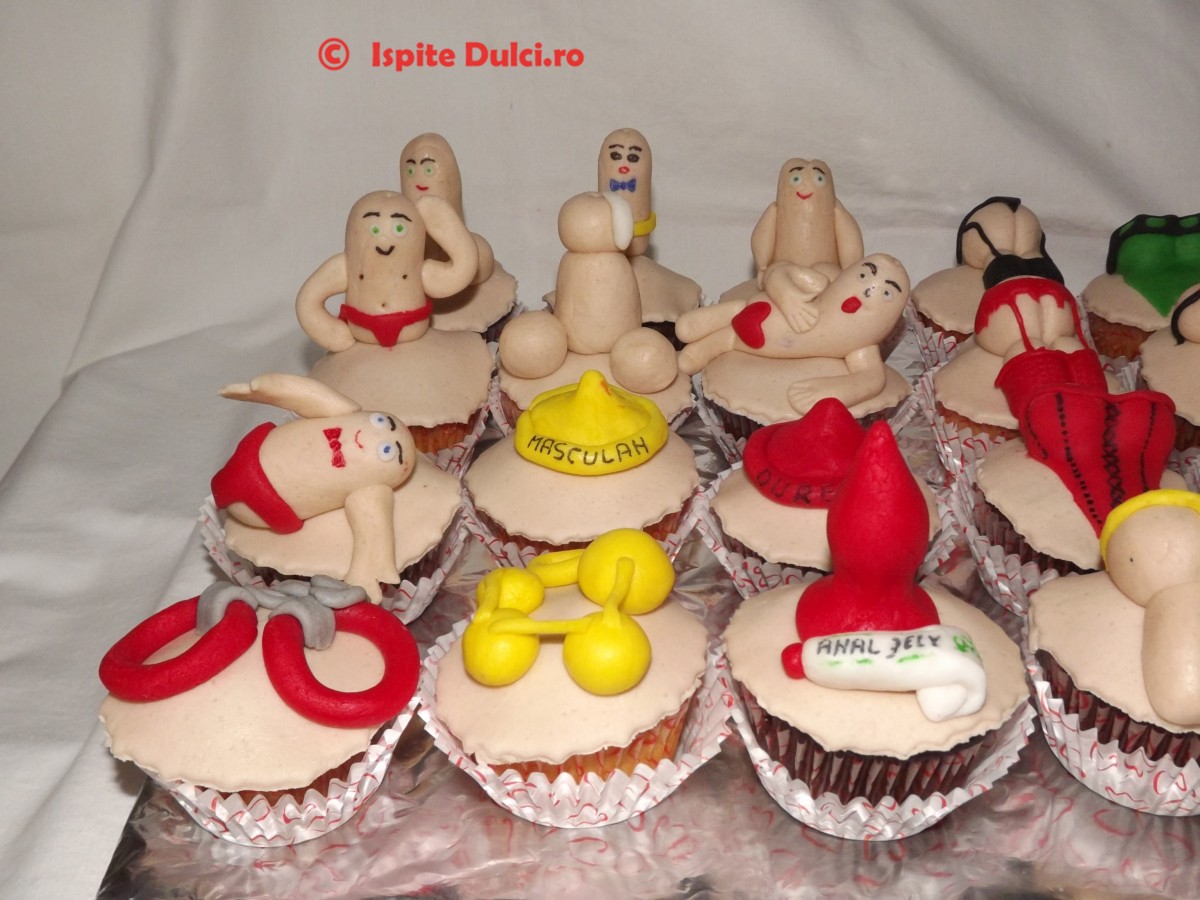 Cupcakes pt petrecerea burlacelor, burlacilor