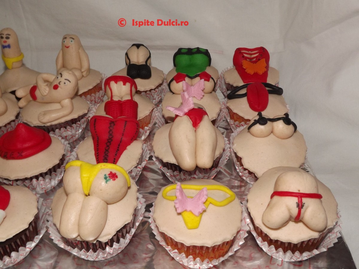 Cupcakes pt petrecerea burlacelor, burlacilor