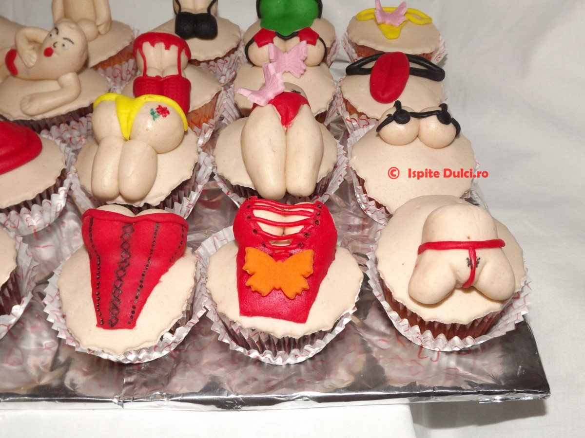 Cupcakes pt petrecerea burlacelor, burlacilor