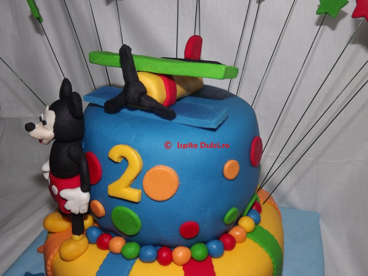 Tort cu avion si Mickey pentru David