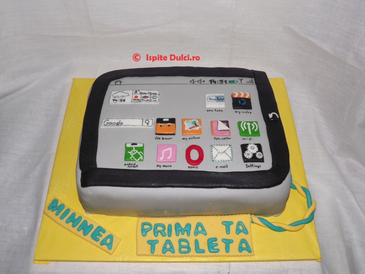 Tort tableta pentru Mihnea