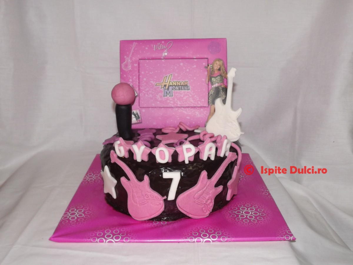 Tort Hannah Montana pentru Gyopar