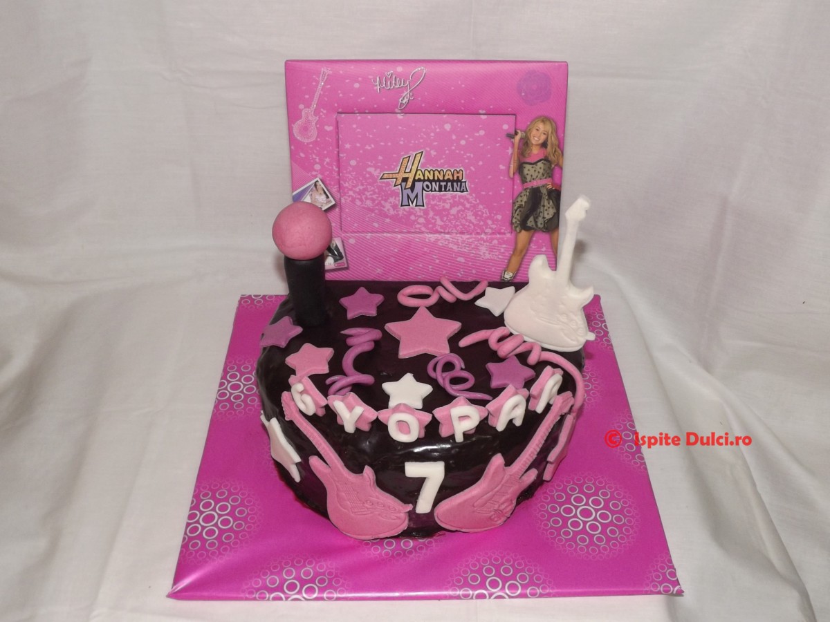 Tort Hannah Montana pentru Gyopar