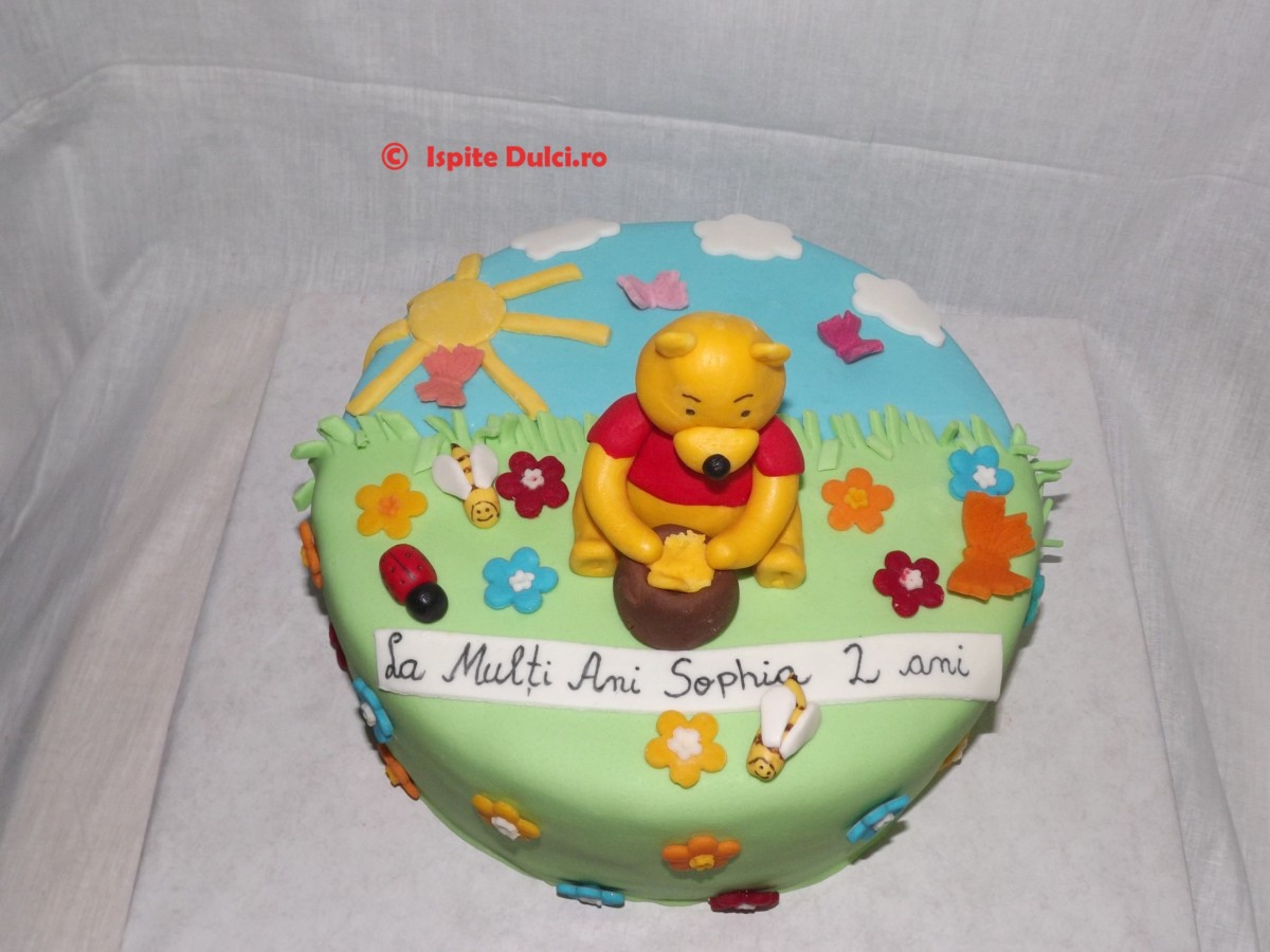 Tort cu Winnie pentru Sophia