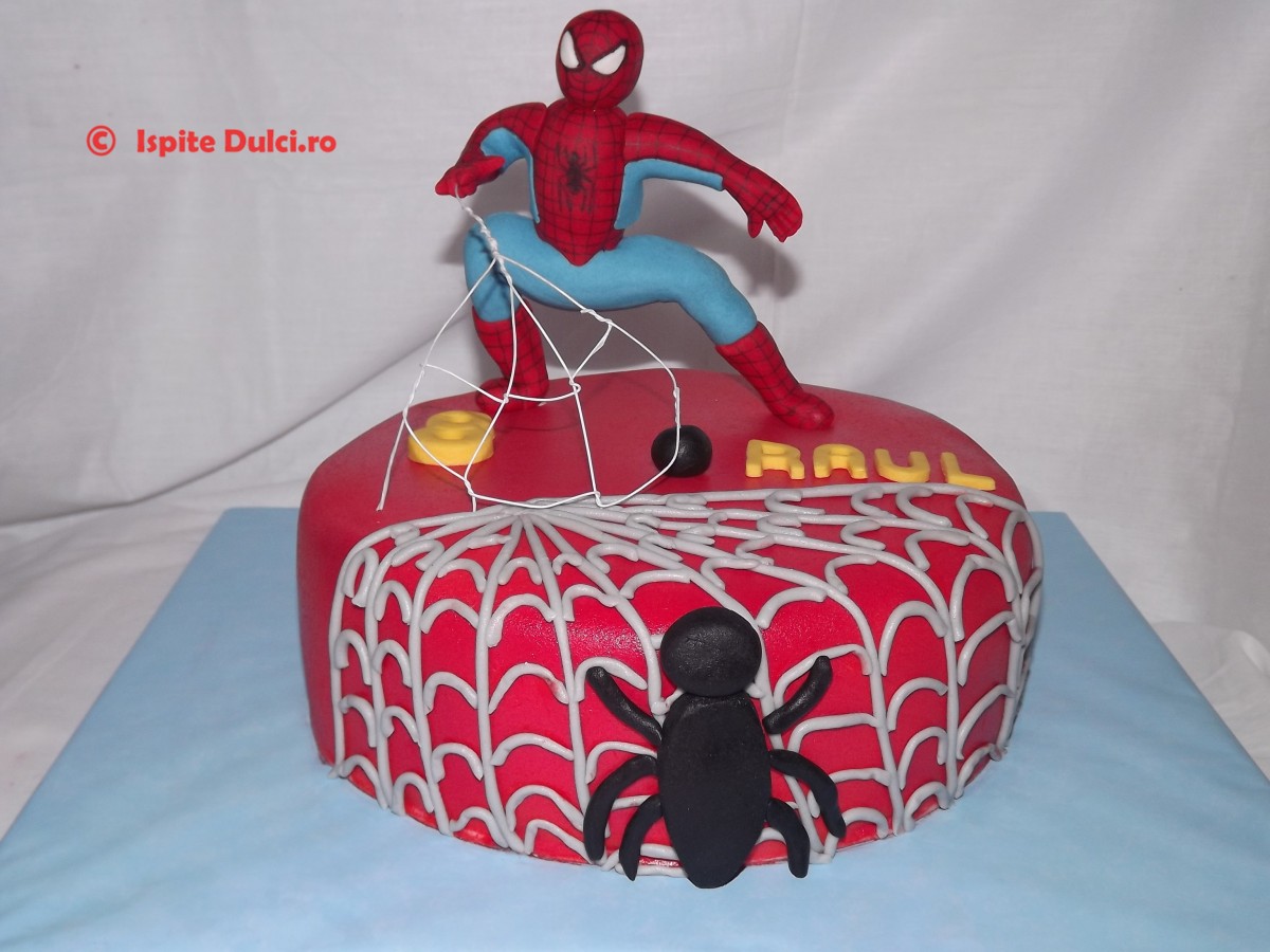 Tort cu Spiderman pentru Raul