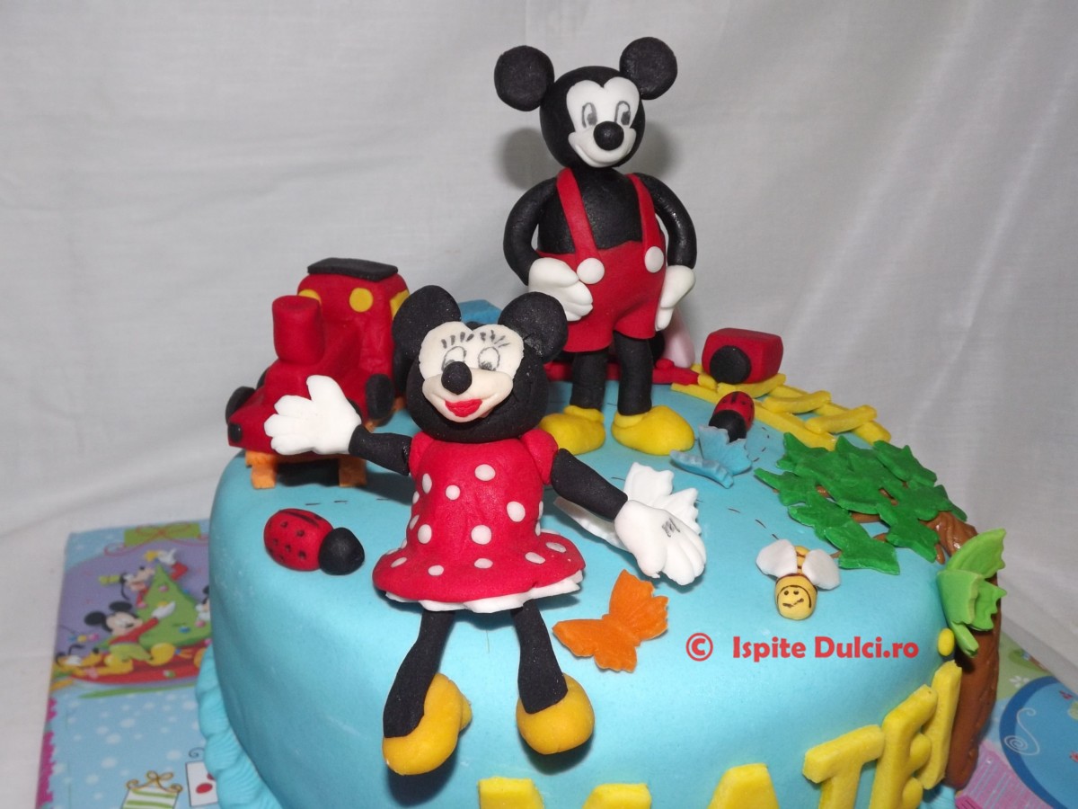 Tort cu Minnie si Mickey pentru Matei