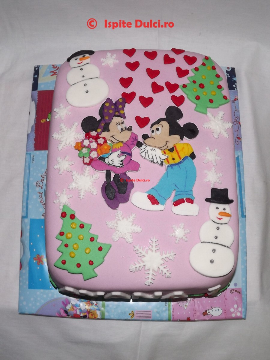 Tort Minnie si Mickey pentru Ayana