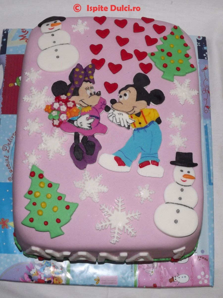 Tort Minnie si Mickey pentru Ayana
