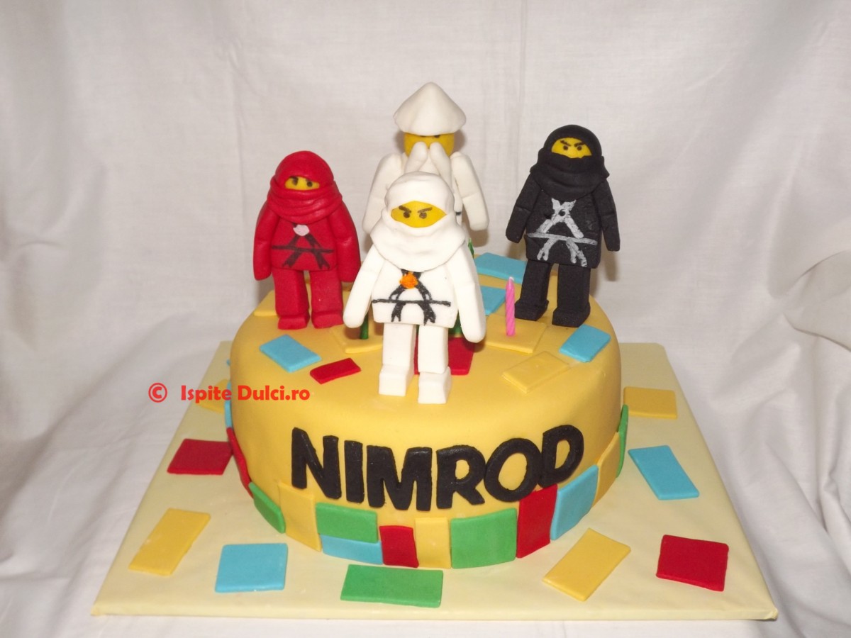 Tort Lego Ninjago pentru Nimrod