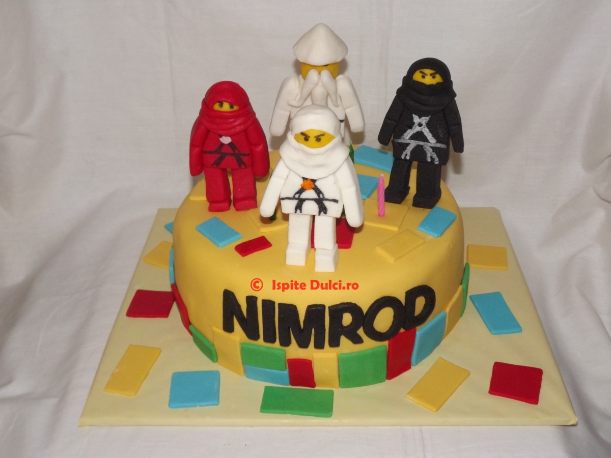 Tort Lego Ninjago pentru Nimrod
