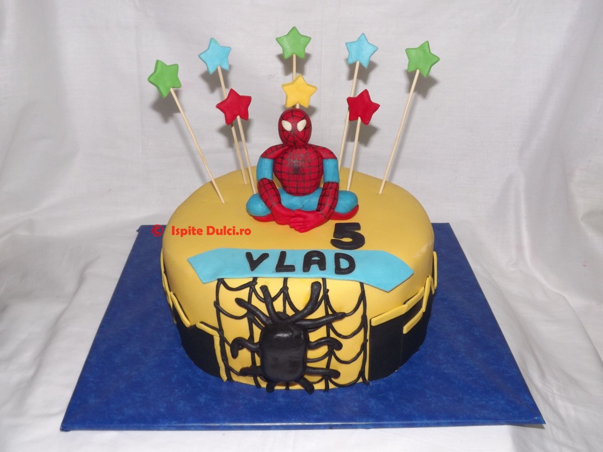 Tort Spiderman pentru Vlad
