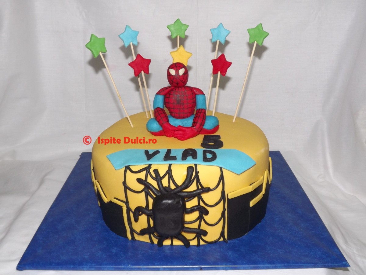Tort Spiderman pentru Vlad
