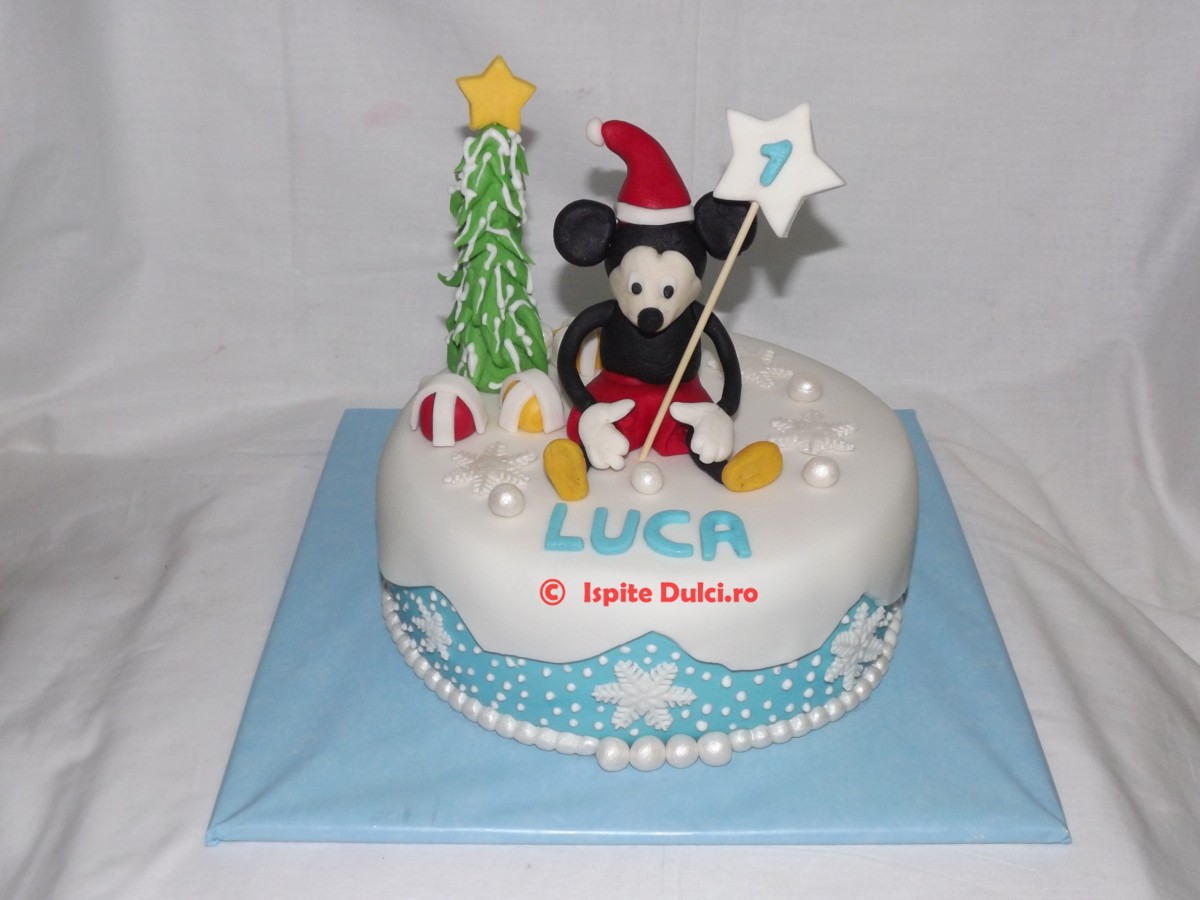 Tort cu Mickey Mouse pentru Luca