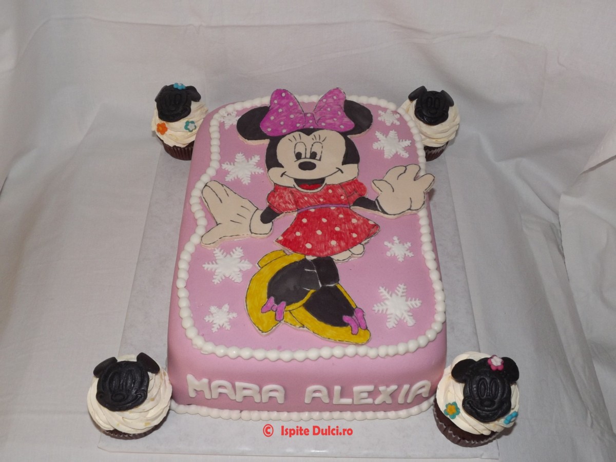Tort cu Minnie pentru Mara