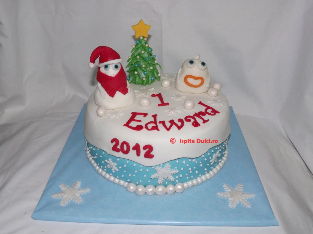 Tort cu figurine Orange pt Edward