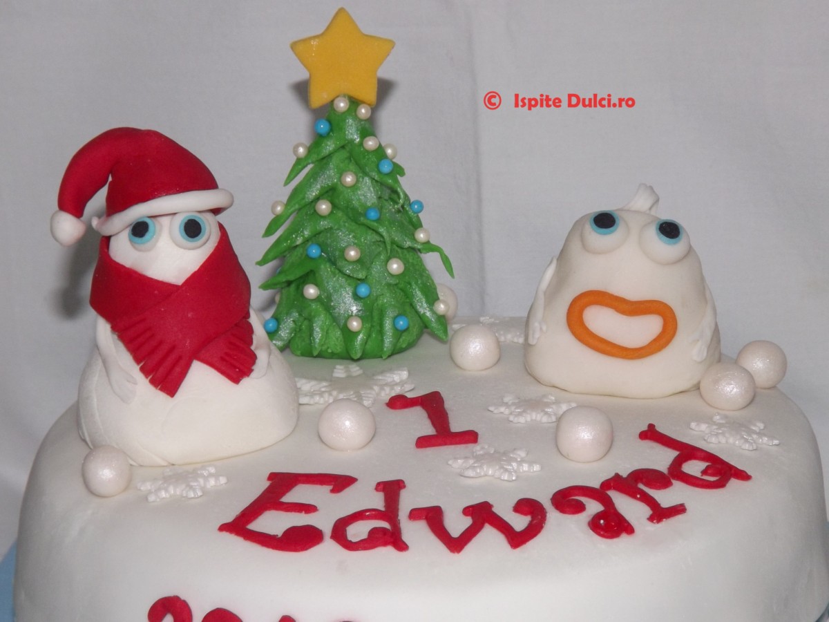 Tort cu figurine Orange pt Edward