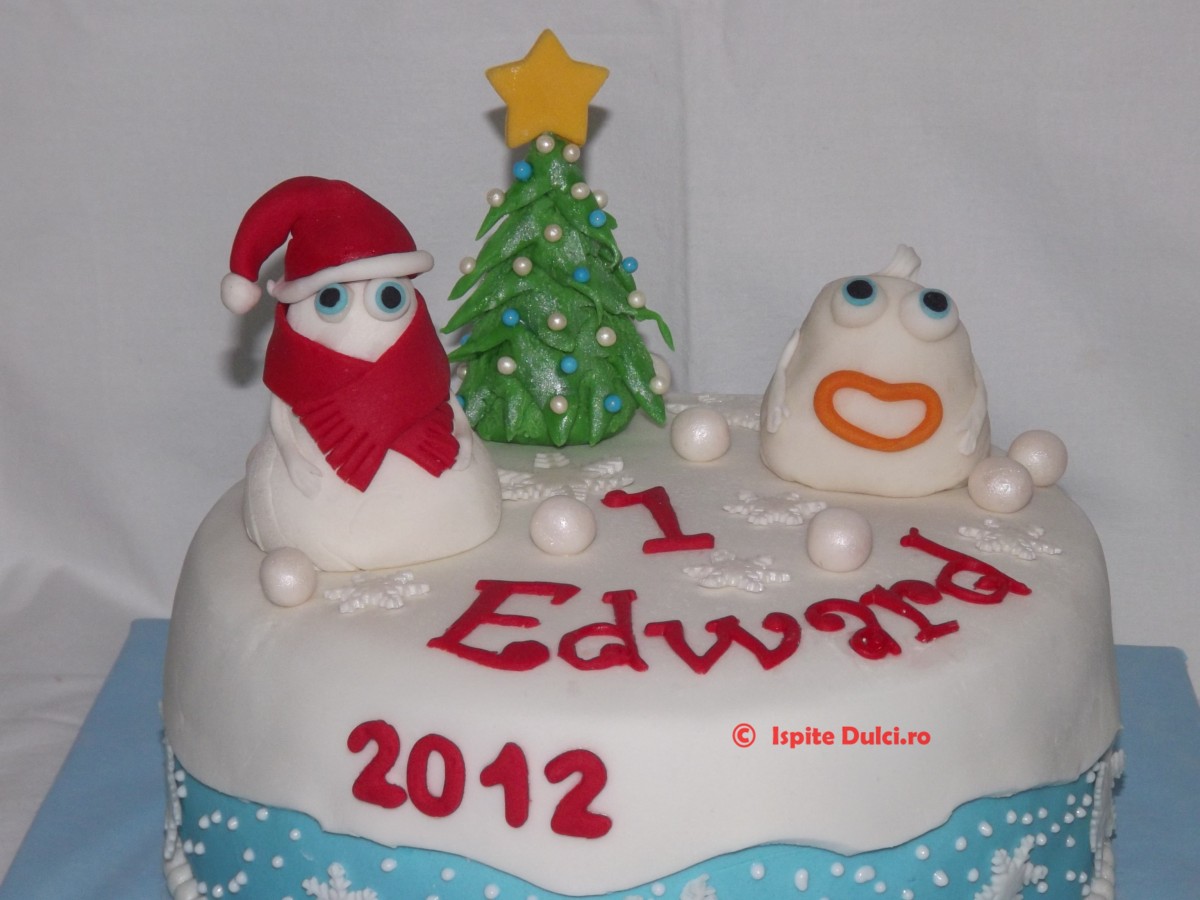 Tort cu figurine Orange pt Edward