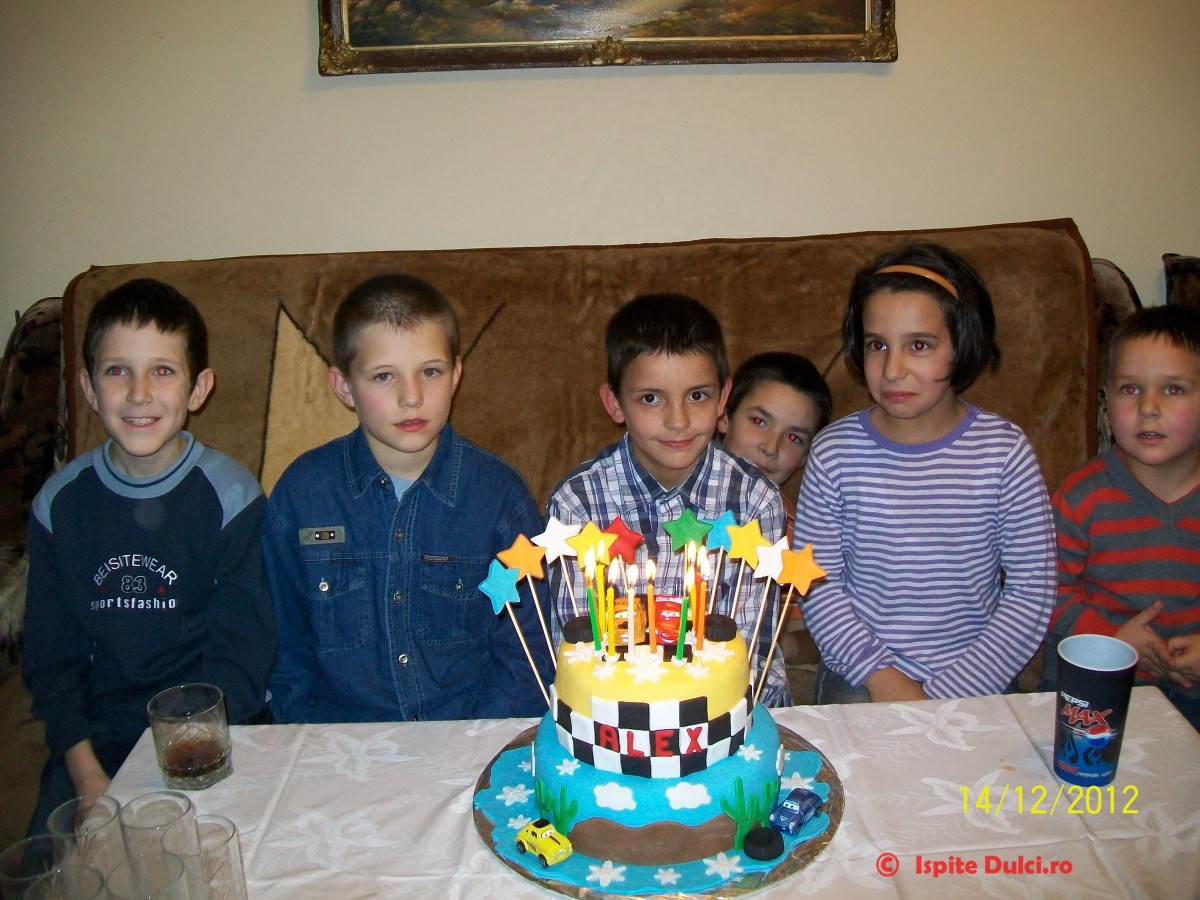 Tort Cars pentru Alex