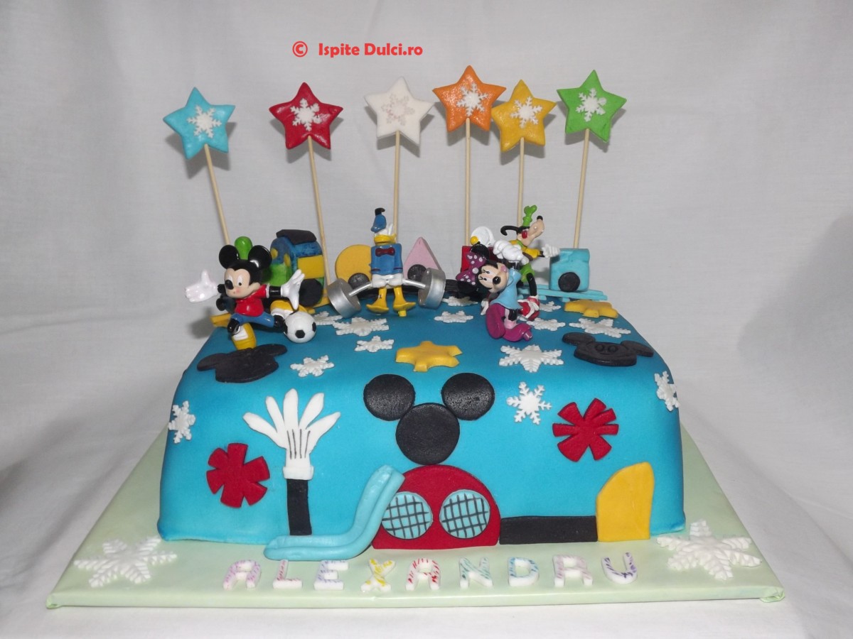 Tort cu Mickey si prietenii pentru Alexandru