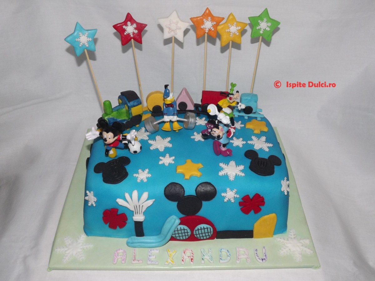 Tort cu Mickey si prietenii pentru Alexandru