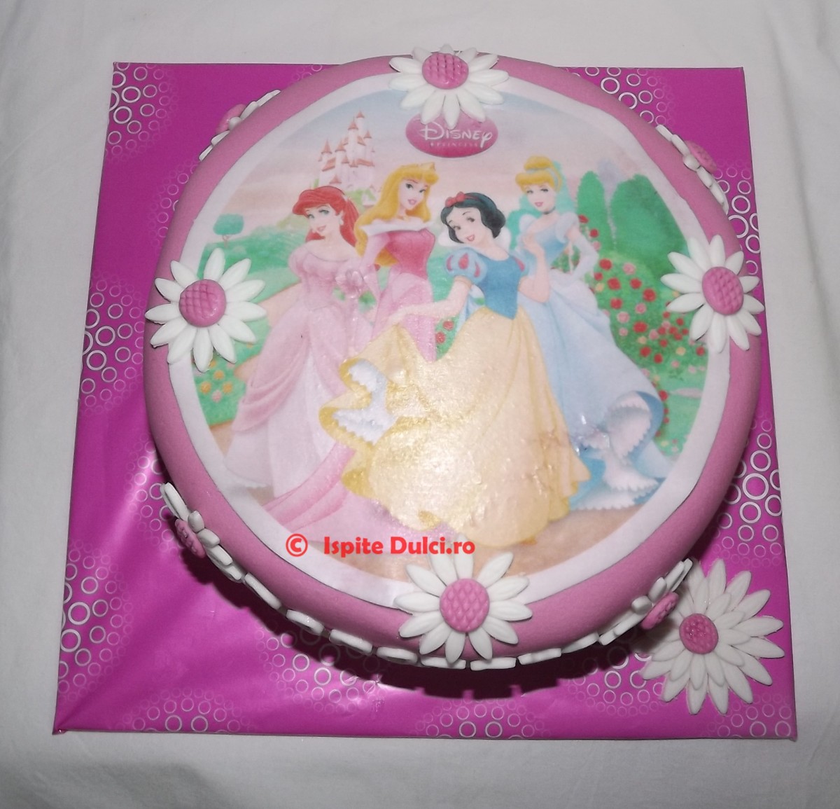 Tort cu folie printese pentru Dorottya