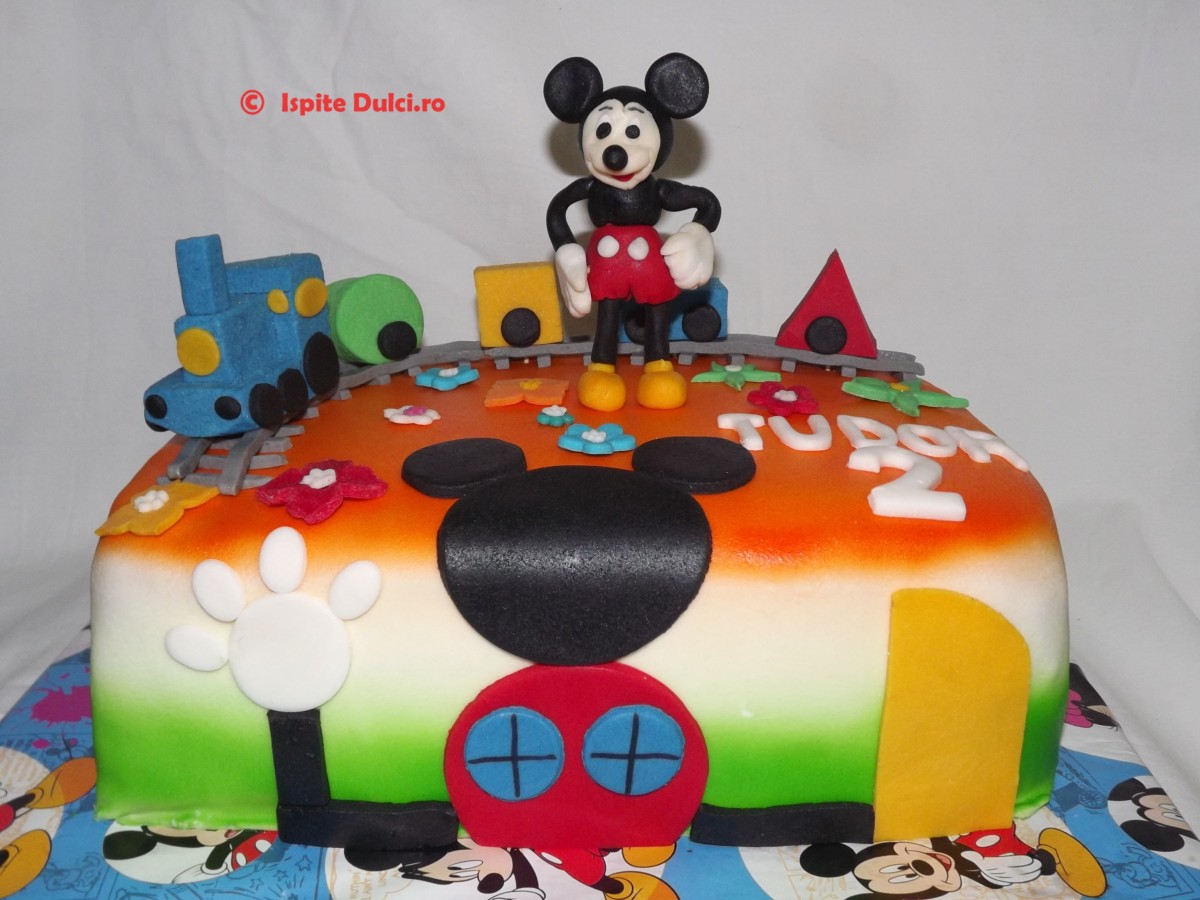 Tort cu Mickey Mouse pentru Tudor