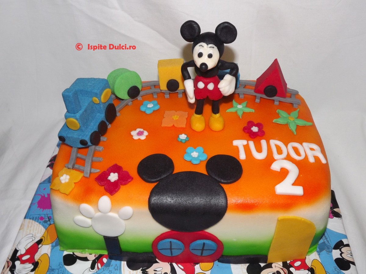 Tort cu Mickey Mouse pentru Tudor