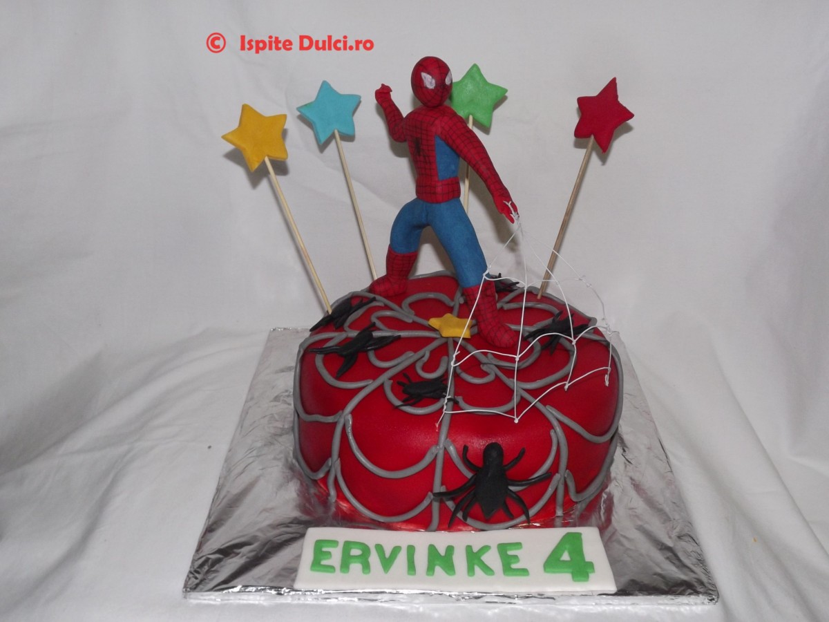 Tort Spiderman pentru Ervinke