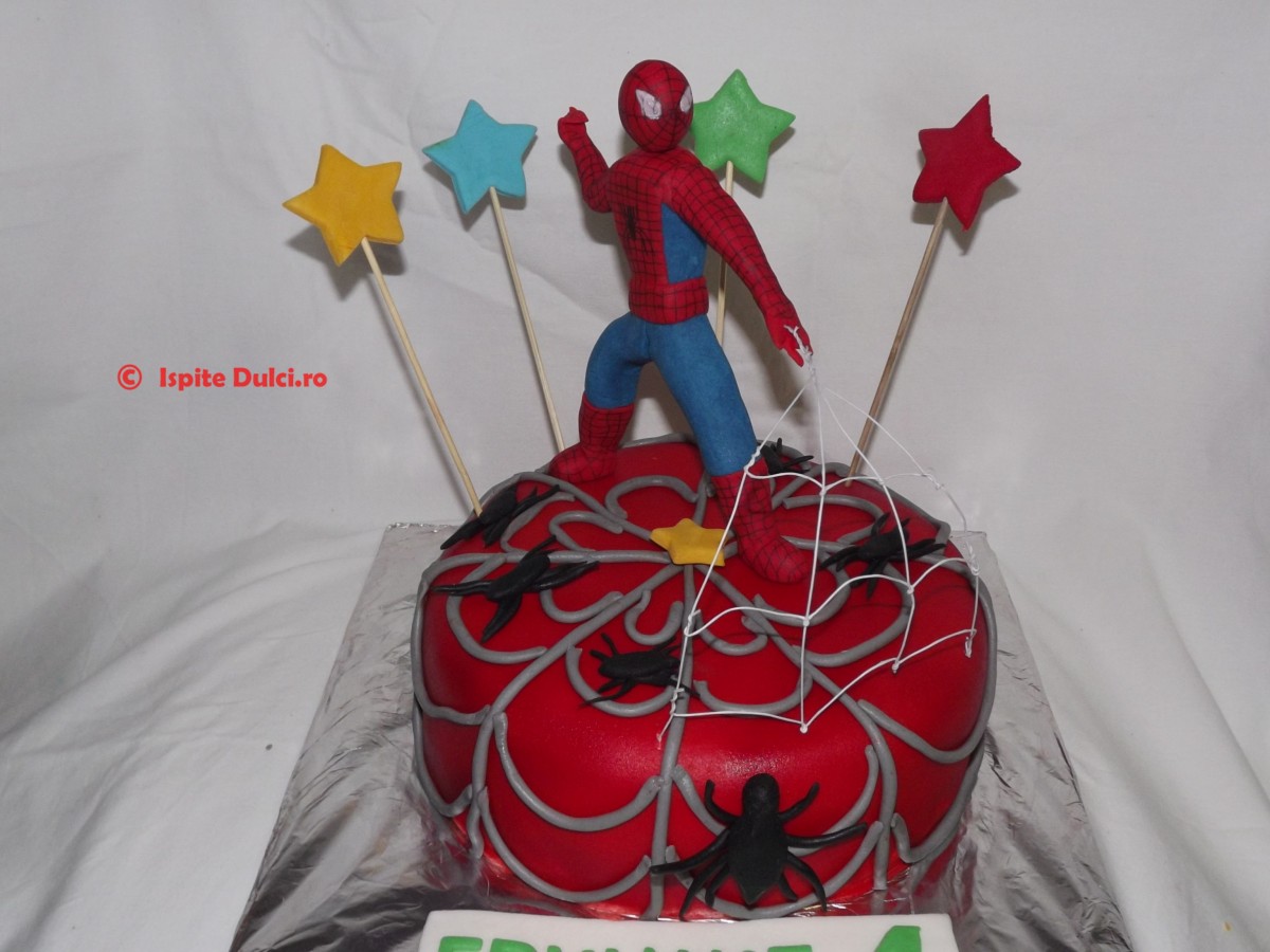 Tort Spiderman pentru Ervinke