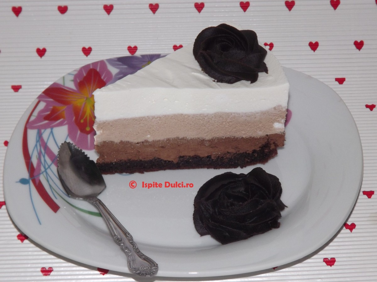 Tort trois chocolate