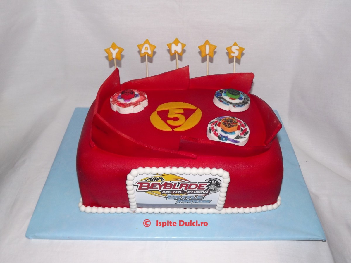 Tort arena beyblade pentru Yanis