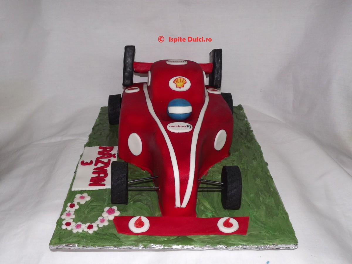 Tort masina de F1 pentru Razvan