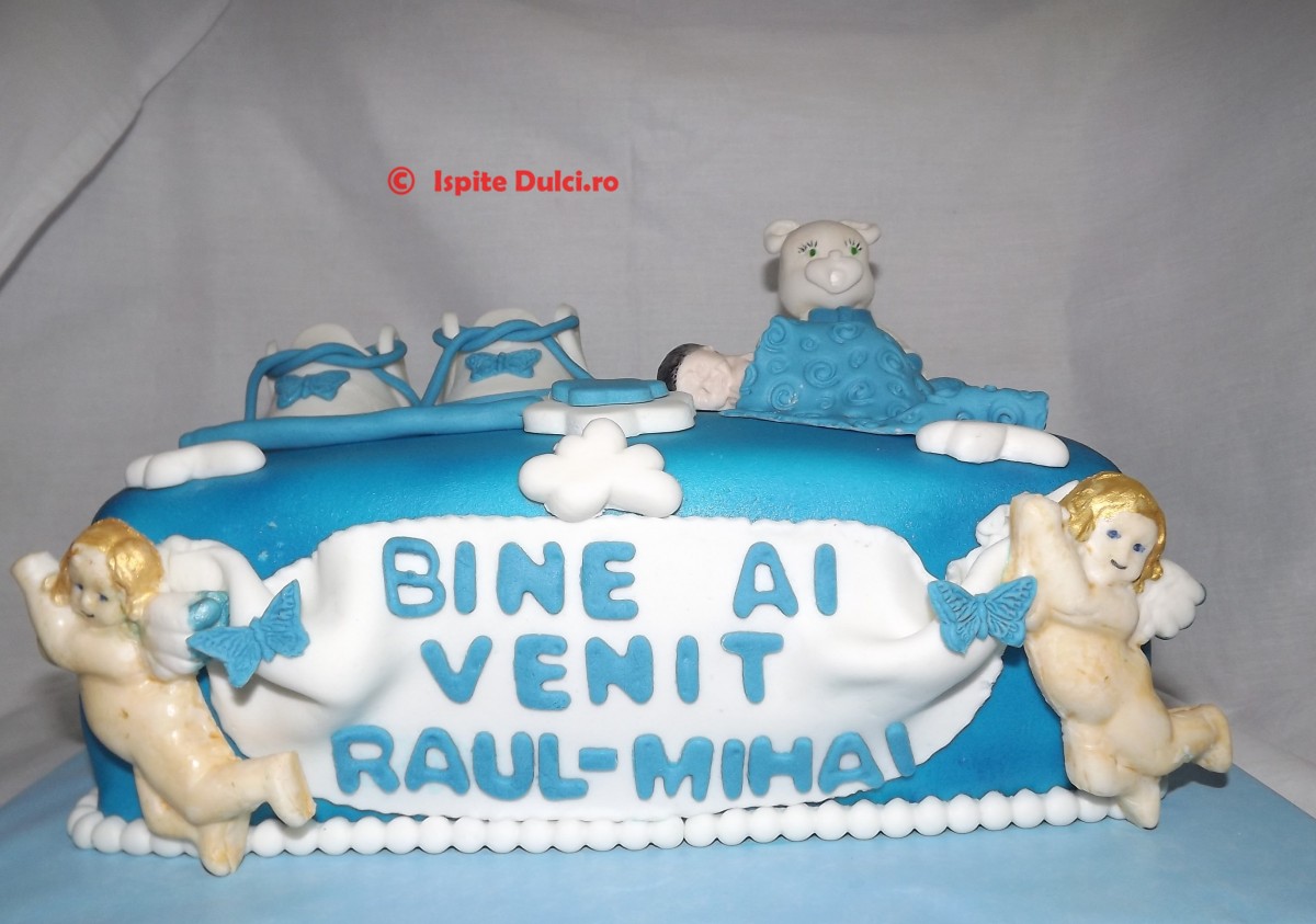 Tort de botez pentru Raul Mihai