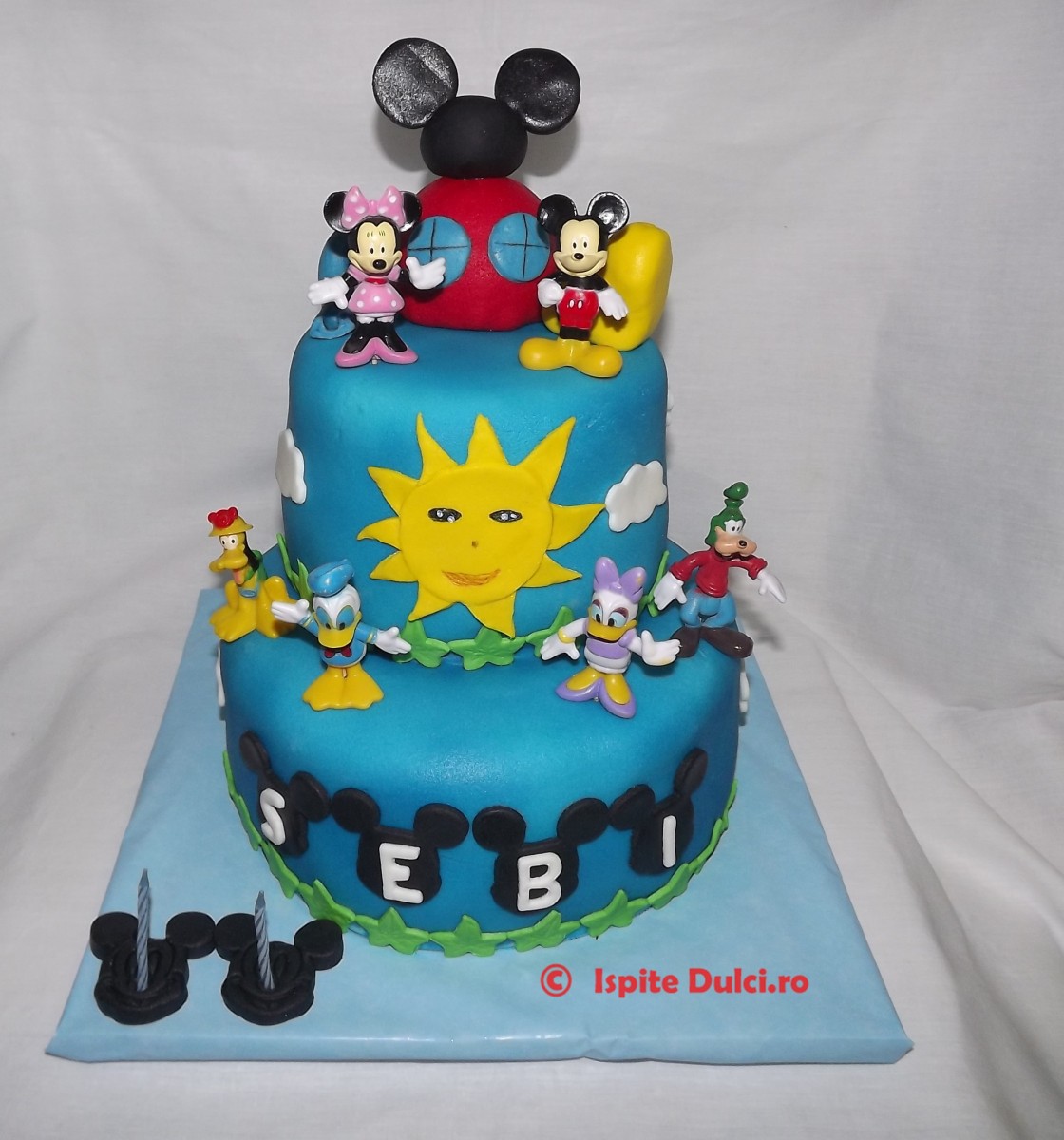 Tort clubul lui Mickey Mouse pentru Sebi